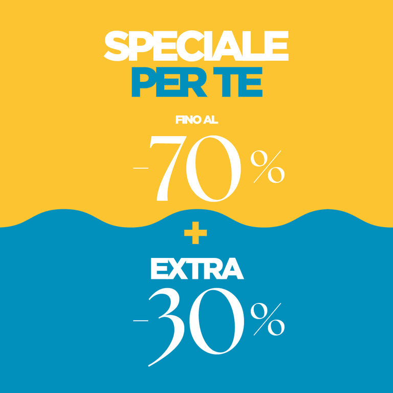 EXTRA -30% SU CASA E ABBIGLIAMENTO